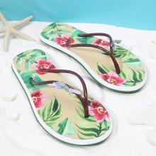 Shein Knot & Faux Pearl Detail Flip Flops