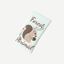 Shein Squirrel Print Glasses Pouch