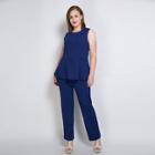 Shein Plus Ruffle Hem Solid Jumpsuit