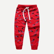Shein Boys Fish Print Drawstring Pants