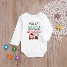 Shein Toddler Girls Christmas & Letter Print Jumpsuit