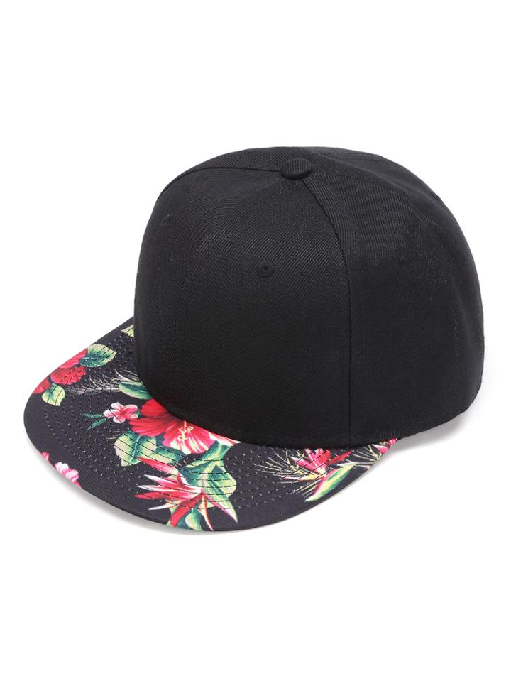 Shein Flower Print Baseball Cap