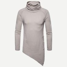 Shein Men Asymmetric Hem Plain Tee