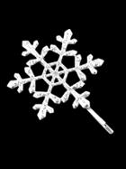 Shein Silver Snowflake Shape Hair Accessories