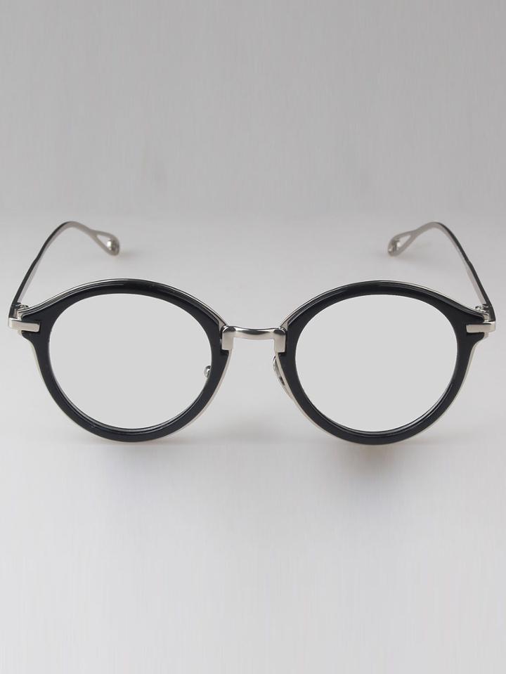 Shein Silver Round Double Layers Sunglasses