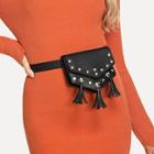 Shein Tassel Detail Studded Bum Bag