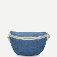 Shein Letter Print Denim Bum Bag