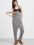 Shein Dark Grey Overall Pants With Pocket