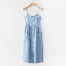 Shein Button Through Cami Dress