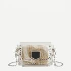 Shein Studded Decor Chain Bag With Inner Clutch