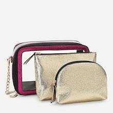 Shein Glitter Design Clear Crossbody Bag