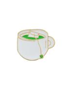 Shein Green Cute Drink Badge Brooch Collar Pin