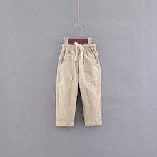 Shein Boys Drawstring Waist Corduroy Pants