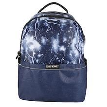 Shein Men Lightning Print Backpack