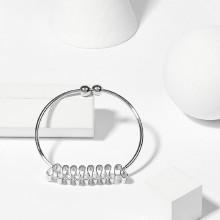 Shein Wave Shape Design Bangle