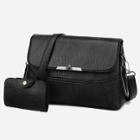 Shein Pu Flap Bag With Wallet