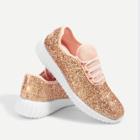 Shein Glitter Lace Up Trainers