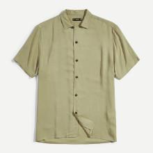 Shein Men Button Front Collar Shirts
