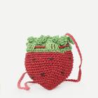 Shein Strawberry Shape Woven Bag