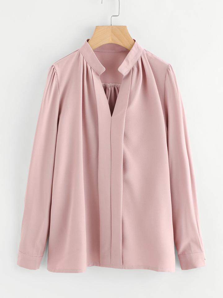 Shein Mock Neck Shirt