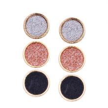 Shein Round Stud Earring Set 3pairs