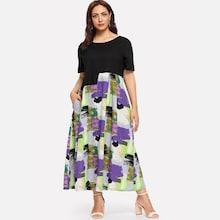 Shein Plus Tie Dye Dress