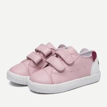 Shein Baby Cartoon Design Double Velcro Sneakers