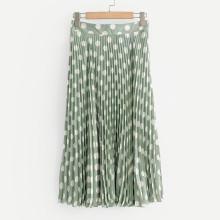 Shein Spot Pleated Skirt