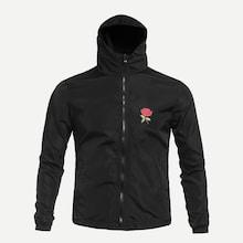 Shein Men Floral Embroidered Hooded Jacket