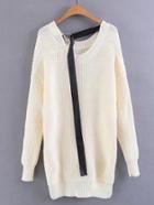 Shein Contrast Strap Long Jumper
