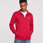 Shein Men Zip Half Placket Pocket Front Sweatshirt