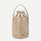 Shein Cut Out Bucket Bag With Inner Pouch