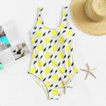 Shein Fruit Print Swimsuit
