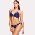 Shein Plus Crochet Trim Bikini Set