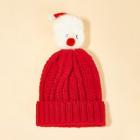 Shein Christmas Pom-pom Decorated Beanie Hat