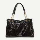 Shein Sequin Tote Bag With Double Handle