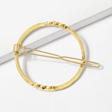 Shein Round Metal Hair Clip