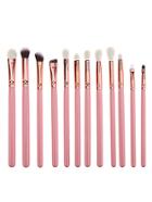 Shein 12pcs Pink Professional Makeup Brush Set