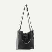 Shein Buckle Detail Pu Crossbody Bag