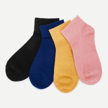 Shein Plain Ankle Socks 4pairs