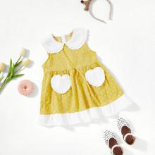 Shein Girls Pocket Detail Dress