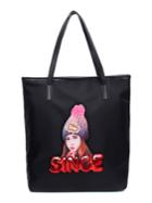 Shein Girl Patched Sequin Tote Bag