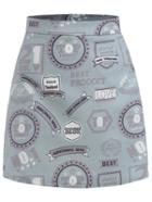 Shein Printed A-line Skirt