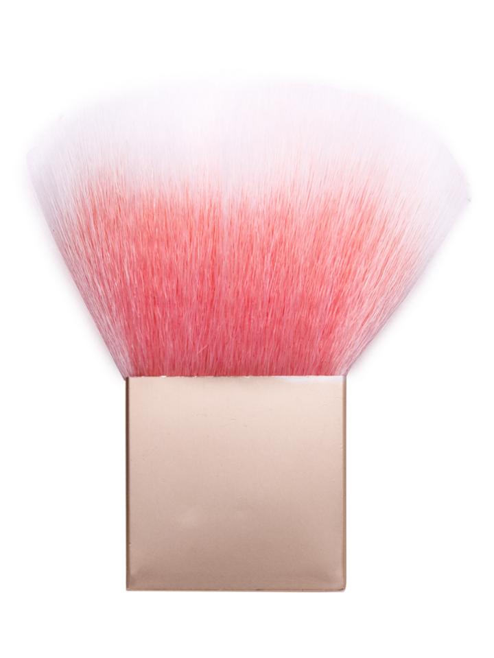 Shein Pink And Gold Square Cosmetic Makeup Foundation Brush