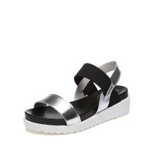 Shein Open Toe Strap Flat Sandals