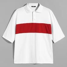 Shein Men Color-block Polo Shirt