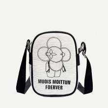 Shein Graphic Print Crossbody Bag