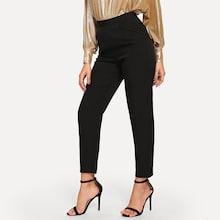 Shein High Waist Solid Pants