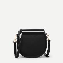 Shein Pu Saddle Crossbody Bag