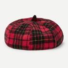 Shein Plaid Beret Cap